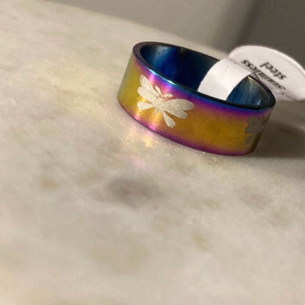 stainless steel ring 7.5